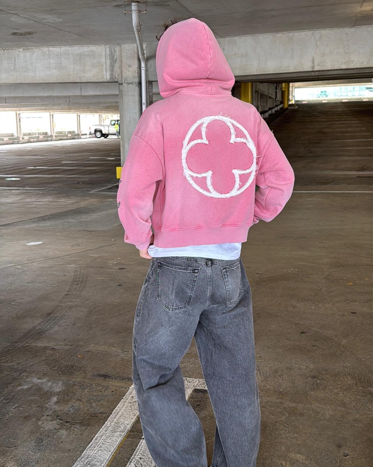 TEMPLE OF THE SPIRIT HOODIE ROSE