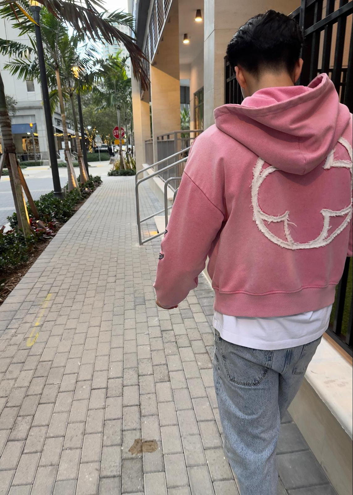 "TOTS" Heavyweight Hoodie - Rose