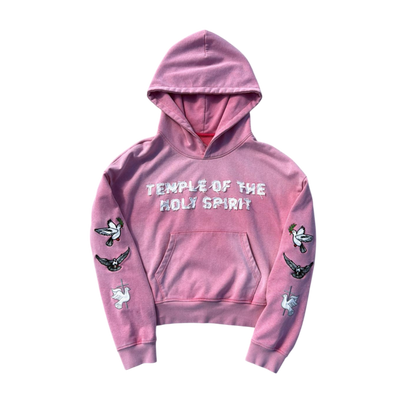 TEMPLE OF THE SPIRIT HOODIE ROSE